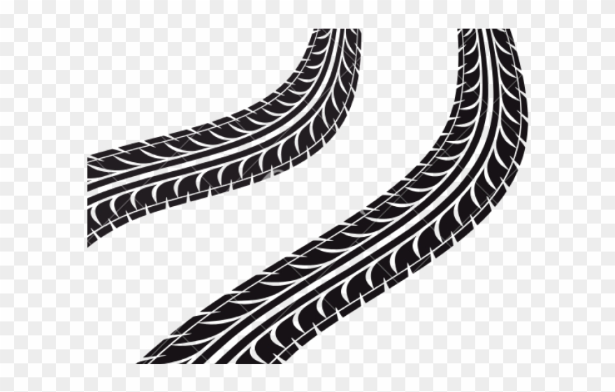 Finish Line Clipart Truck Tire Track.