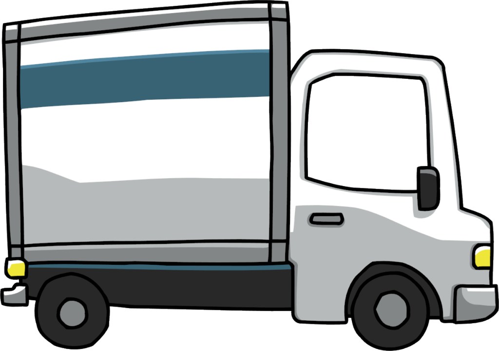 Mover Pickup truck Van Car Clip art.