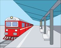 Free Train Clipart.