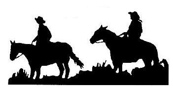 DJ Classic's Silhouette's for Western Home Decor.