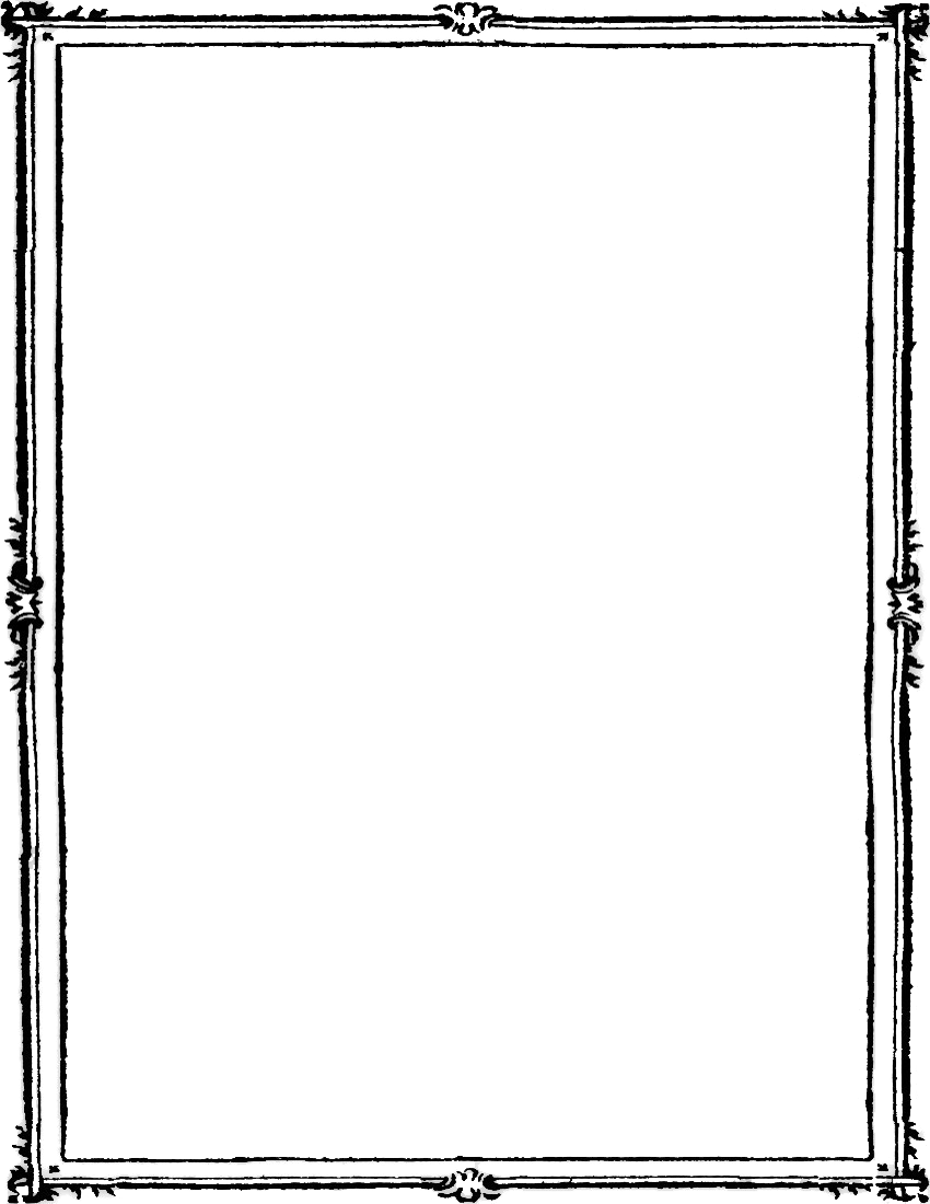 Black Frame PNG Images Transparent Free Download.