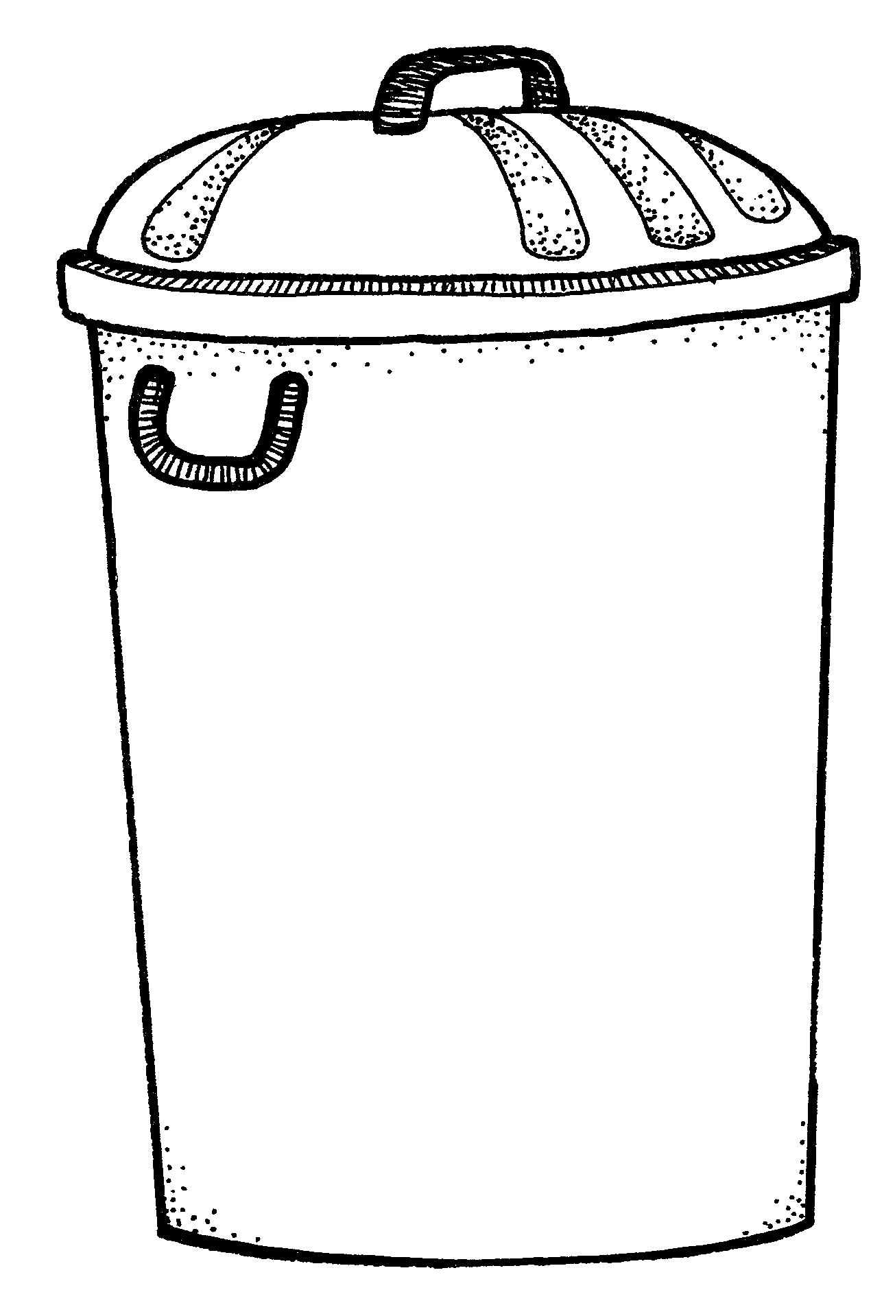 Trash can clip art.