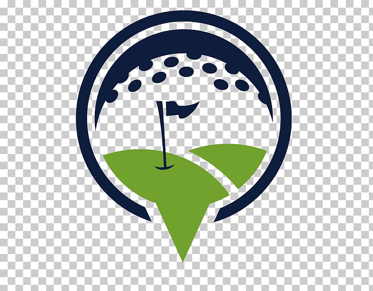 Golf course Logo Royal Putting Greens, Creative Travel logo.