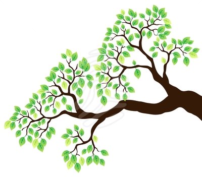 Clip Art Tree Branch.