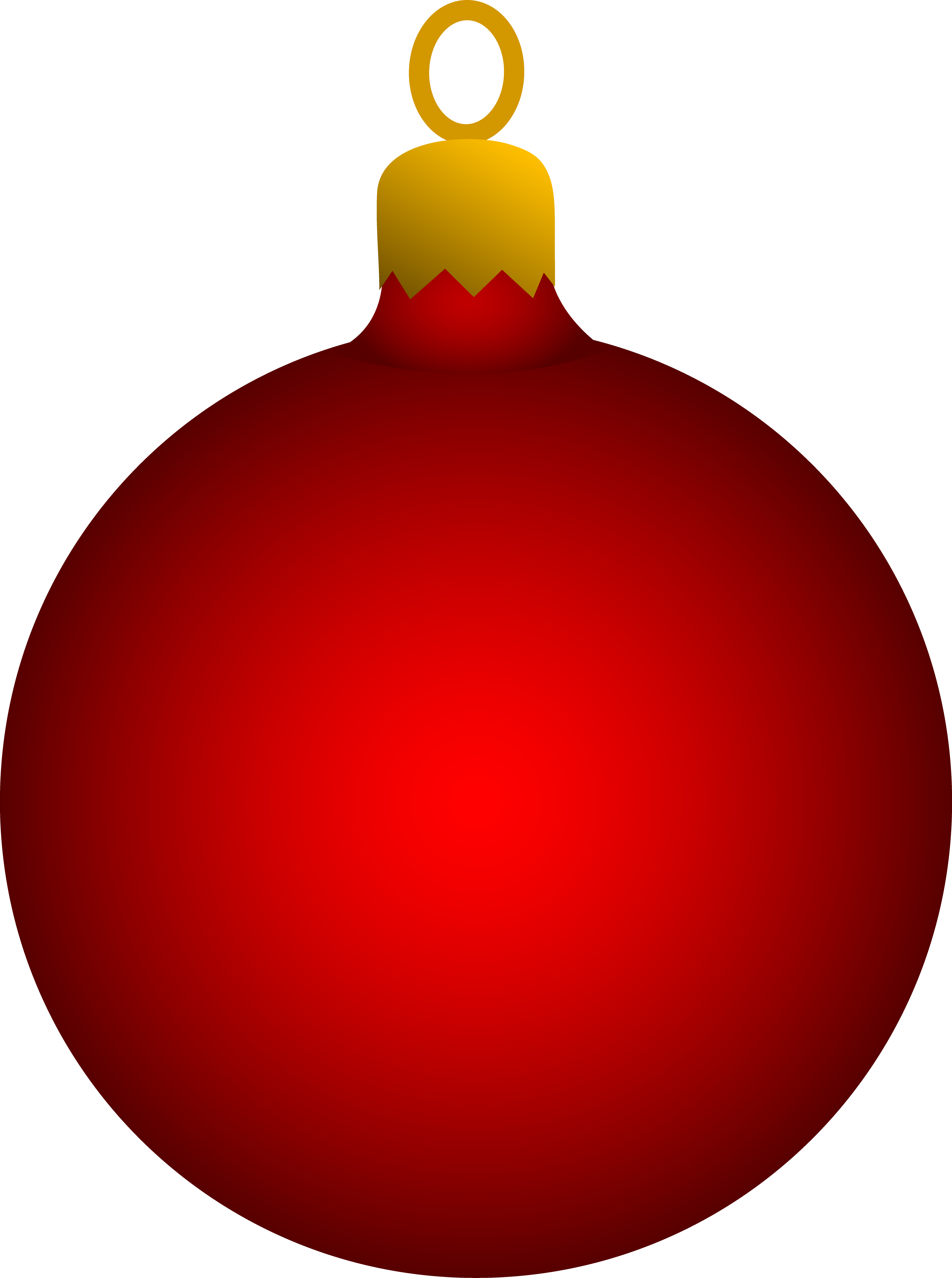 Christmas tree decoration clipart.