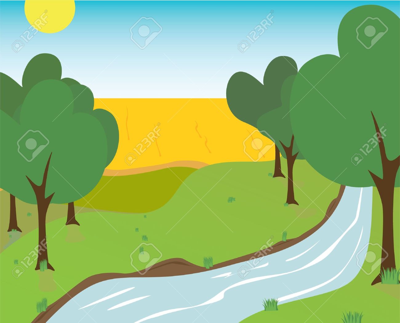 River Clip Art & River Clip Art Clip Art Images.