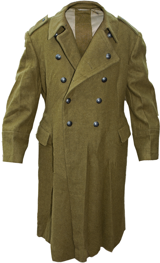 Trench Coat PNG Transparent Image.