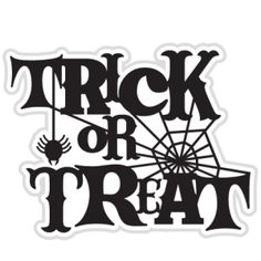 Trick Or Treat Clipart.