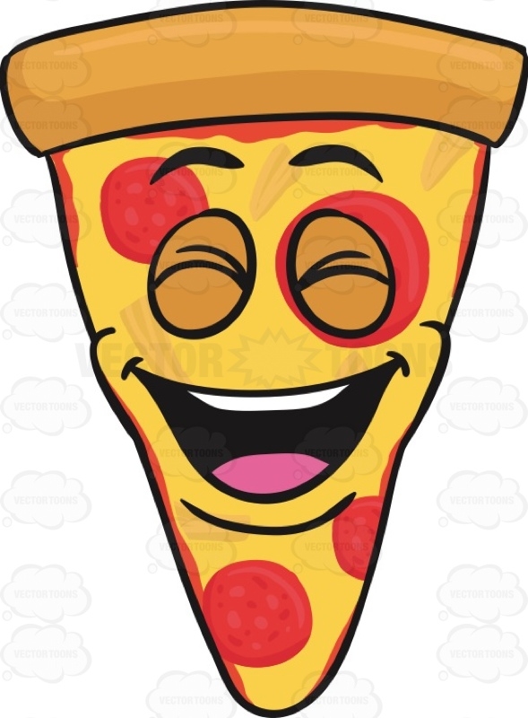 Triangle Pizza Clipart.