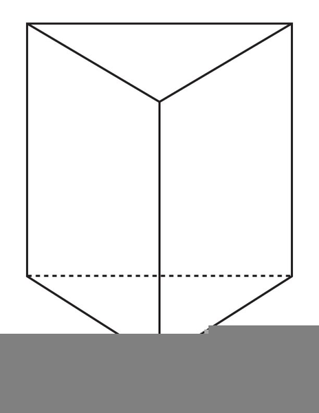 Free Clipart Triangular Prism.