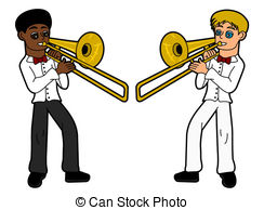 Trombone Stock Illustrations. 915 Trombone clip art images and.