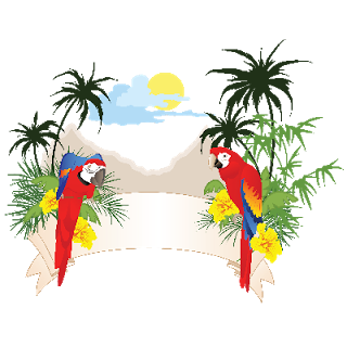 Clipart Tropical Birds.