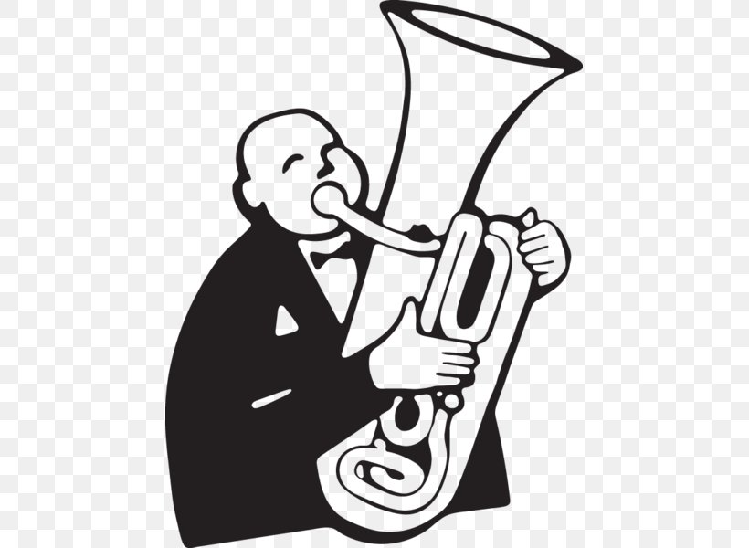 Tuba Player Drawing Clip Art Cartoon, PNG, 457x600px, Tuba.