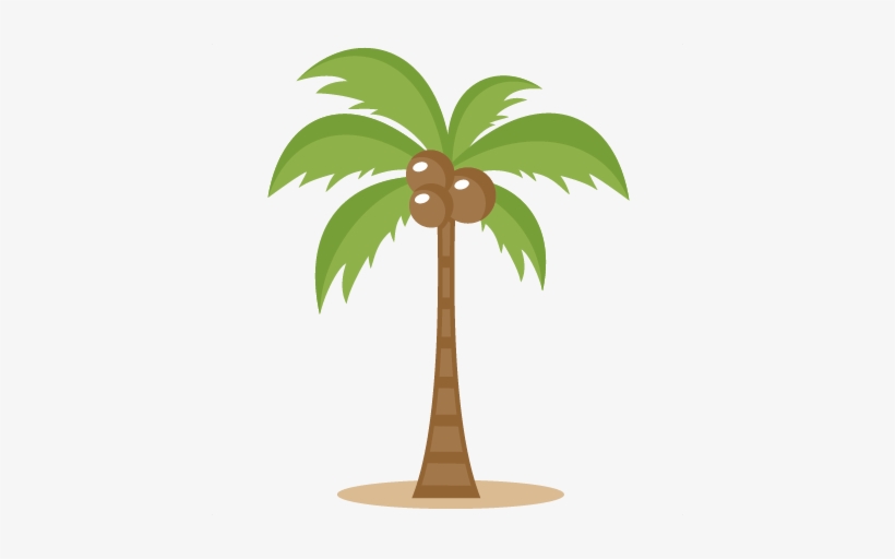 Two Palm Trees Png Clipart Image.