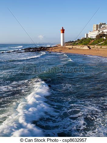 Picture of lighthouse in Umhlanga, South Africa.