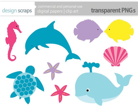 1000+ images about * Fish & Sea Life Silhouettes, Vectors, Clipart.