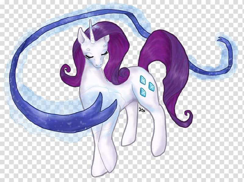 MLP, Rarity&#;s Magic, blue, white, and purple unicorn.