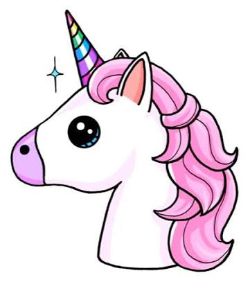 unicornio png emoji.