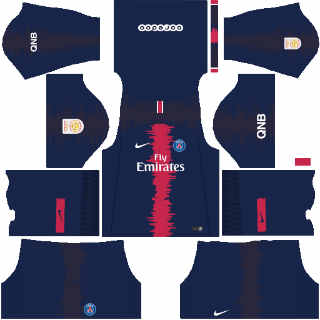 Kits PSG Dream League Soccer 2019.