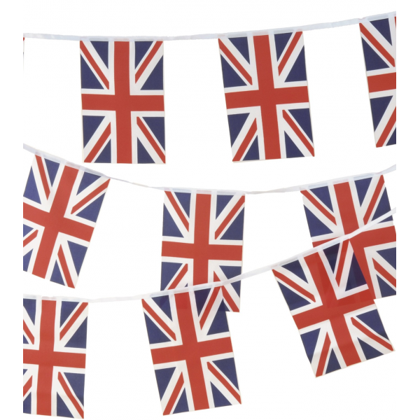 Union Jack British Flag Bunting 3m.