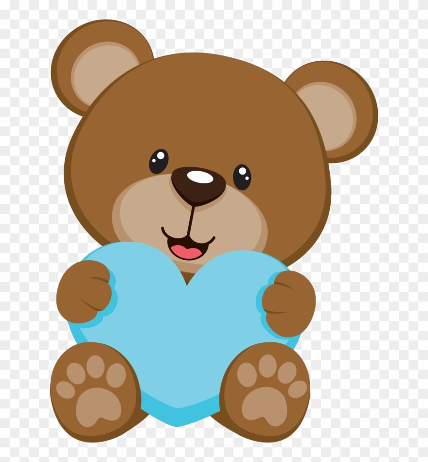 Bear In Crib Clip Art.