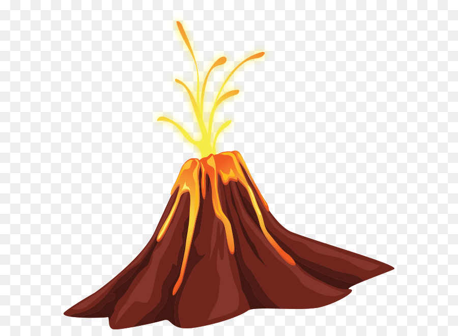 Volcano Cartoon.