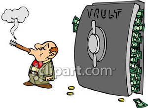 Banker clipart bank safe, Banker bank safe Transparent FREE.