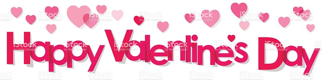 Valentines day banner clipart 4 » Clipart Station.