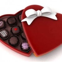 Valentine Box Of Chocolates Clipart.