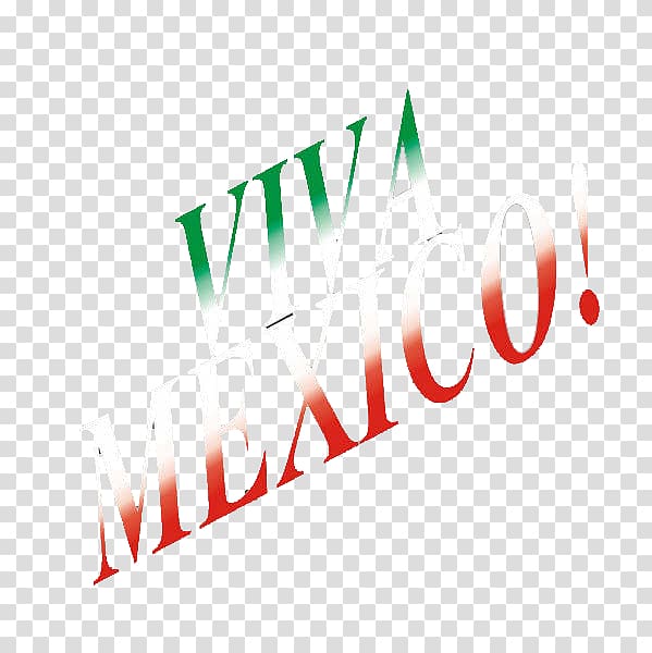 Logo Brand Line, Viva Mexico transparent background PNG.