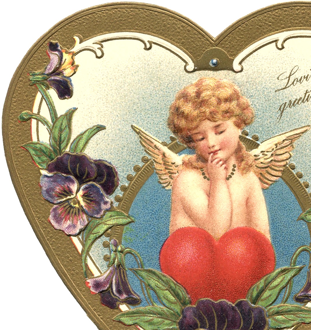 Victorian Valentine Image.