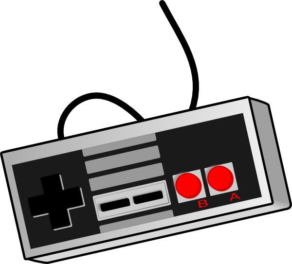 Bhspitmonkey Old School Game Controller clip art Free vector in.