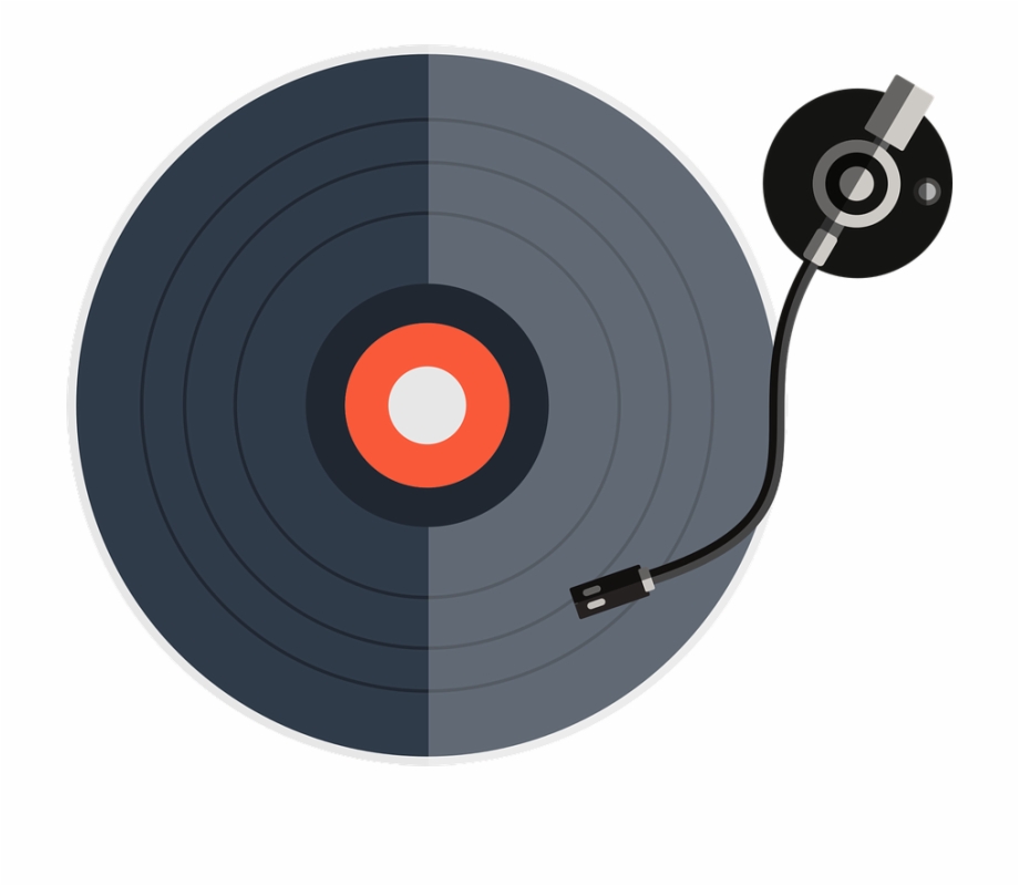 Disco Vinilo Vector Png.