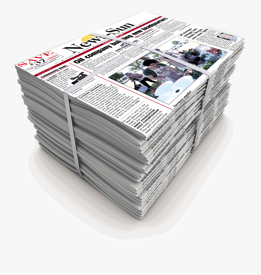 Stack Of Newspaper Png , Free Transparent Clipart.