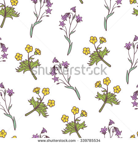 Forest Bellflower Stock Photos, Royalty.