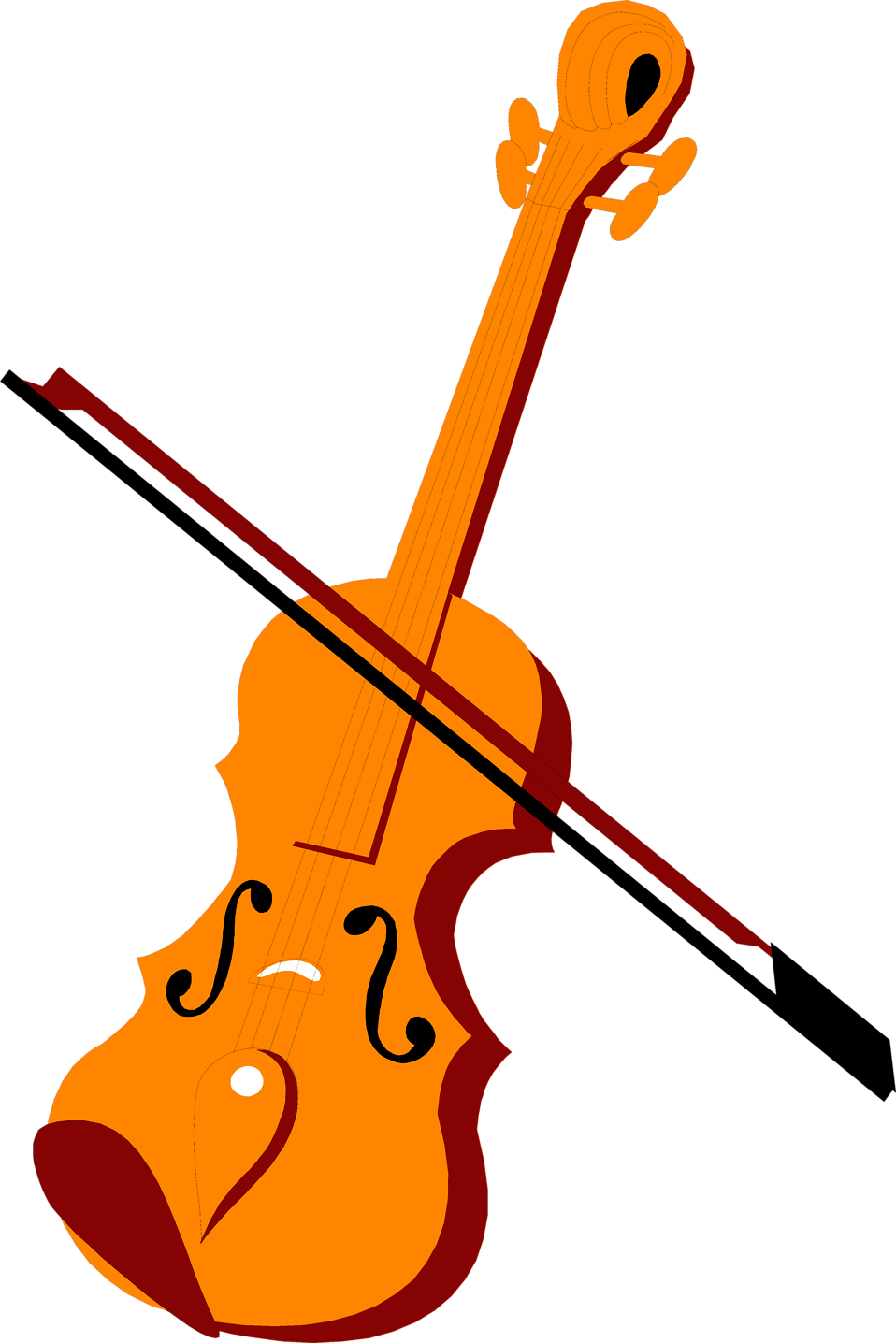 Violin Bow Clipart.