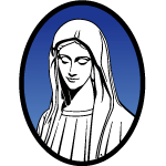 MOTHER MARY CLIP ART.