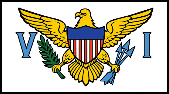 Us Virgin Islands Flag Clip Art, Vector Images & Illustrations.