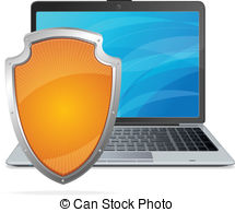 Virus Protection Clip Art.