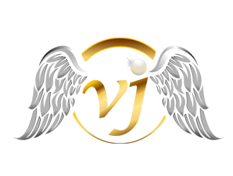 VJ Hair logo design.