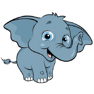 Baby Elephant Clipart.