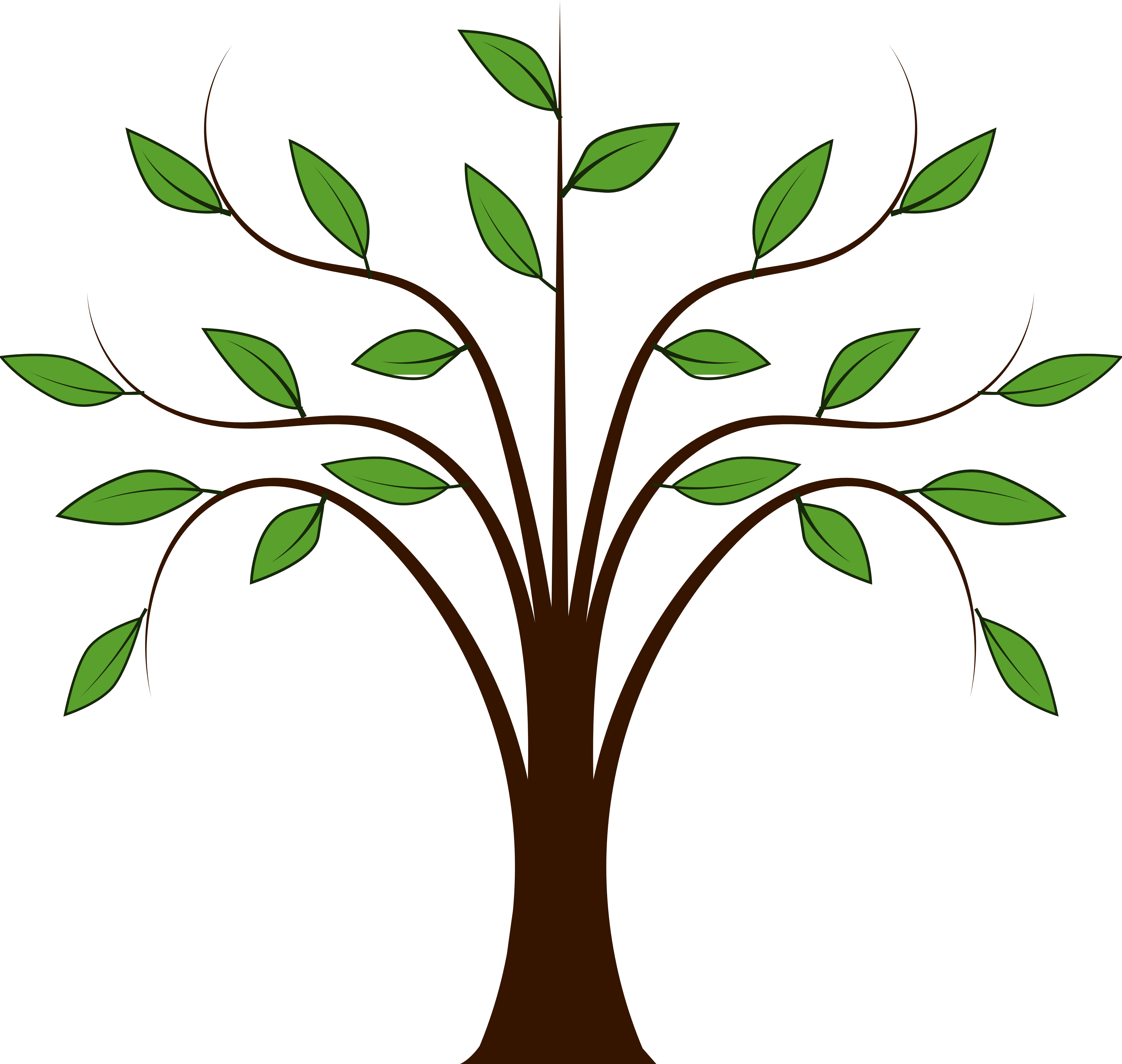 Trees family tree clipart free clipart images.