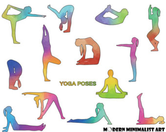 Yoga clip art.