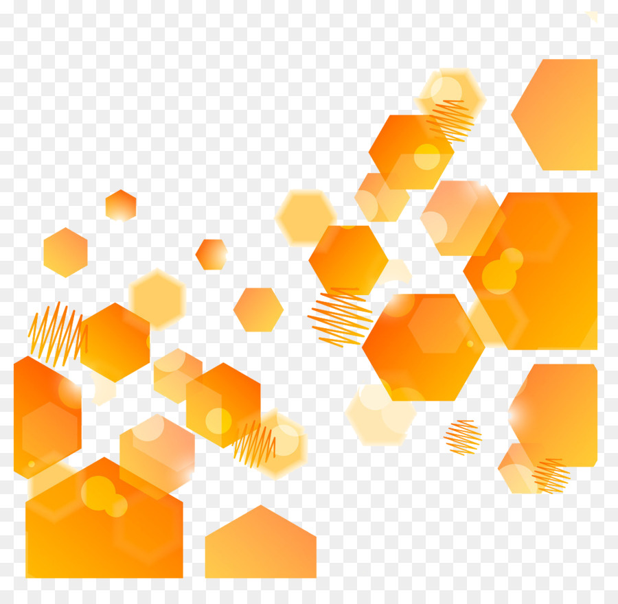 Orange Abstract Background png download.