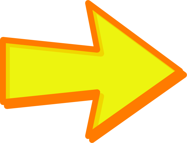 Yellow Arrow Icon #328163.