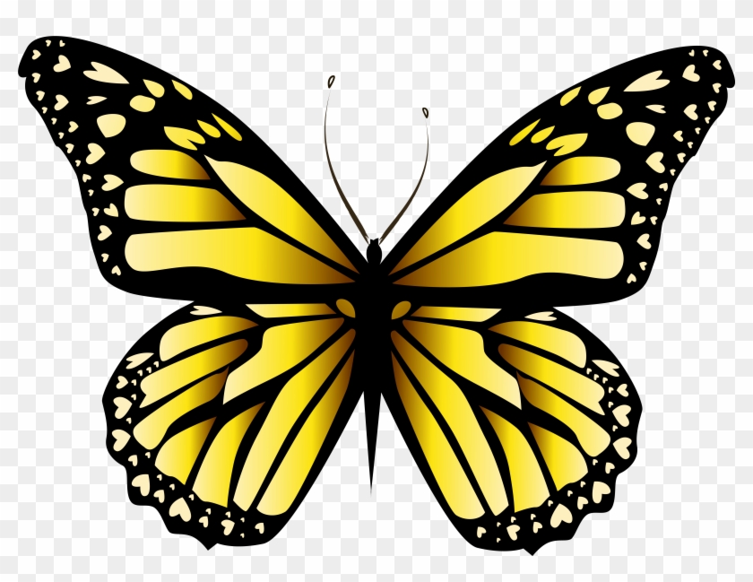 Yellow Butterfly Png Clipar Image Yellow Butterfly.