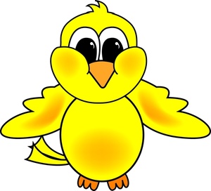 Yellow Bird Clipart.