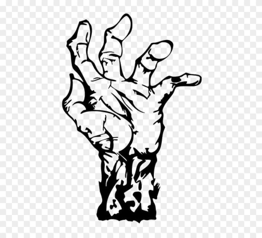 Free Png Download Zombie Hand Png Images Background.