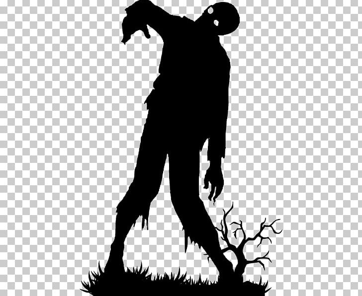 Silhouette Zombie Carnaval PNG, Clipart, Animals, Black, Black And.