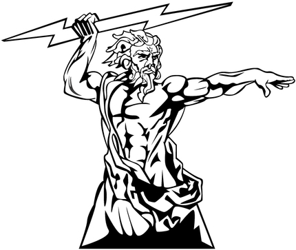 334 Zeus free clipart.